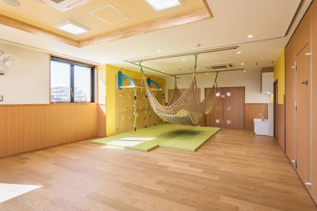 遊戯室<br />室内アスレチック、ボルタリング完備!<br /> 